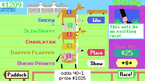Official Horsey Game Steam screenshot used for a meat and feeding guide